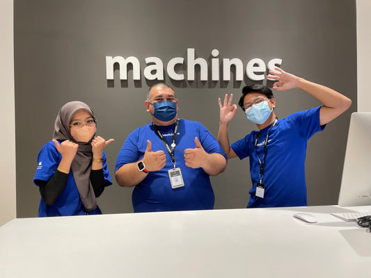 Fall in love again with machines at Sutera Mall, Johor.