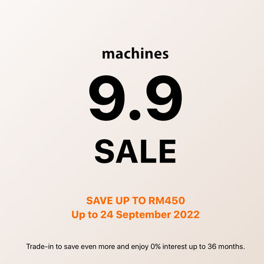 Machines 9.9 Sale