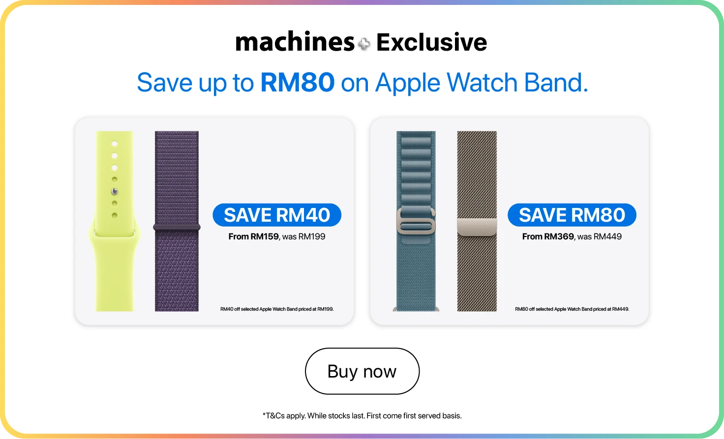 Machines Adhoc Promotions