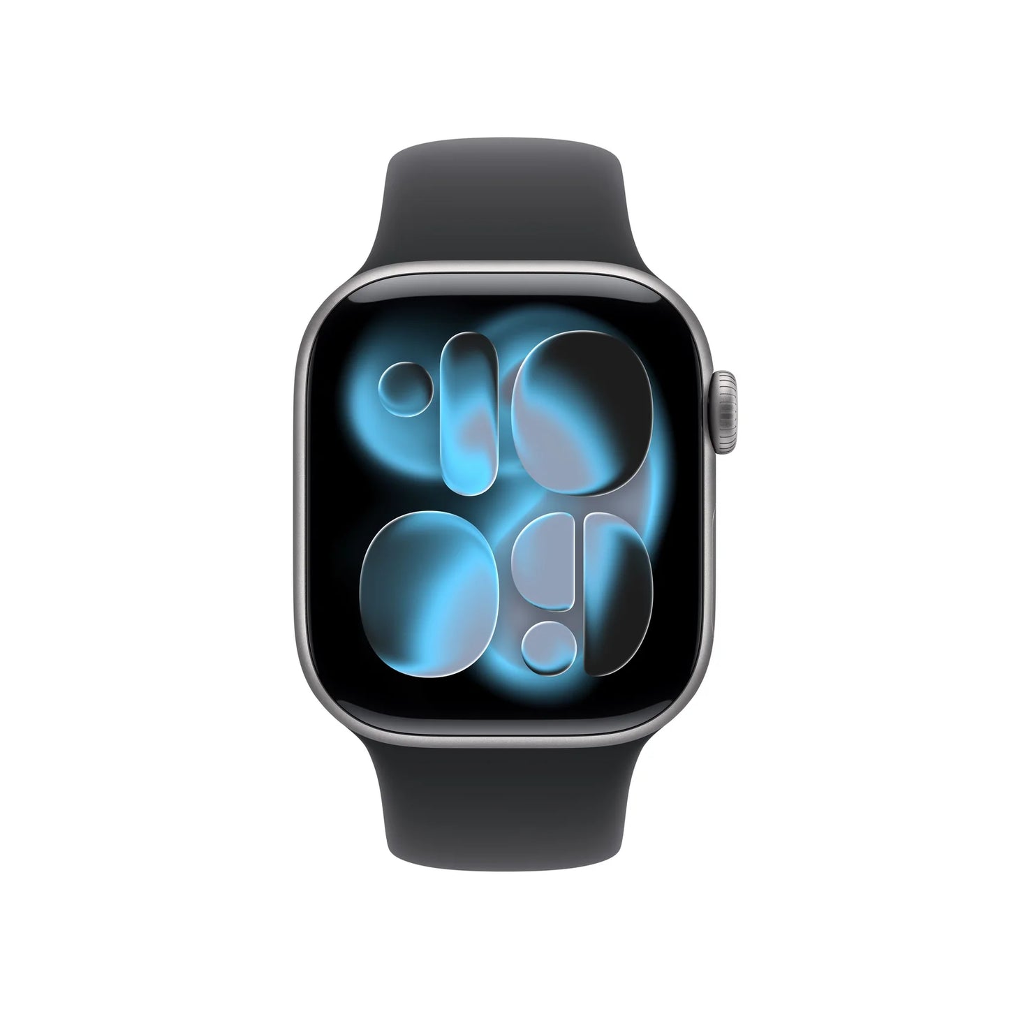 Apple Watch Series 11 GPS + Cellular 42mm Slate Titanium Case with Black Sport Band - M/L