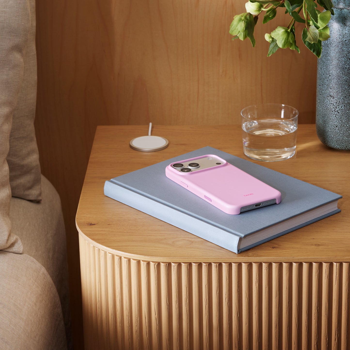 Beats iPhone 17 Pro Max Case with MagSafe and Camera Control — Pebble Pink