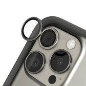 Rhinoshield 9H Tempered Glass Lens Protector for iPhone 15 Pro / iPhone 15 Pro Max (Dark Gray)