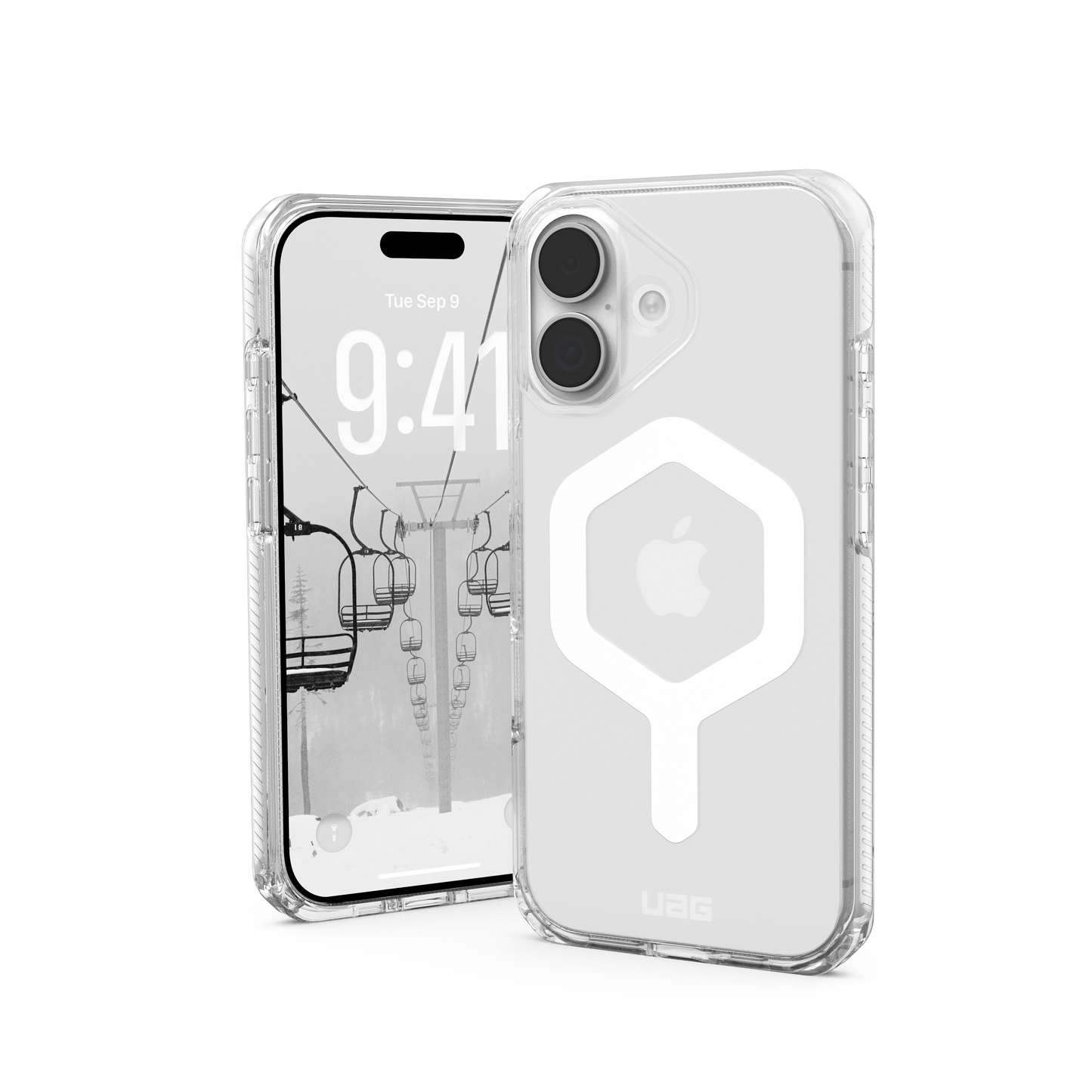 UAG iPhone 17 Plyo MagSafe - Ice/White