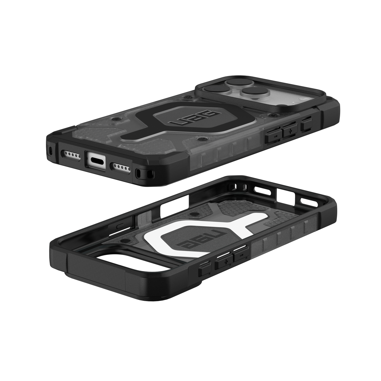 UAG iPhone 17 Pro Pathfinder Clear MagSafe - Ash/Black