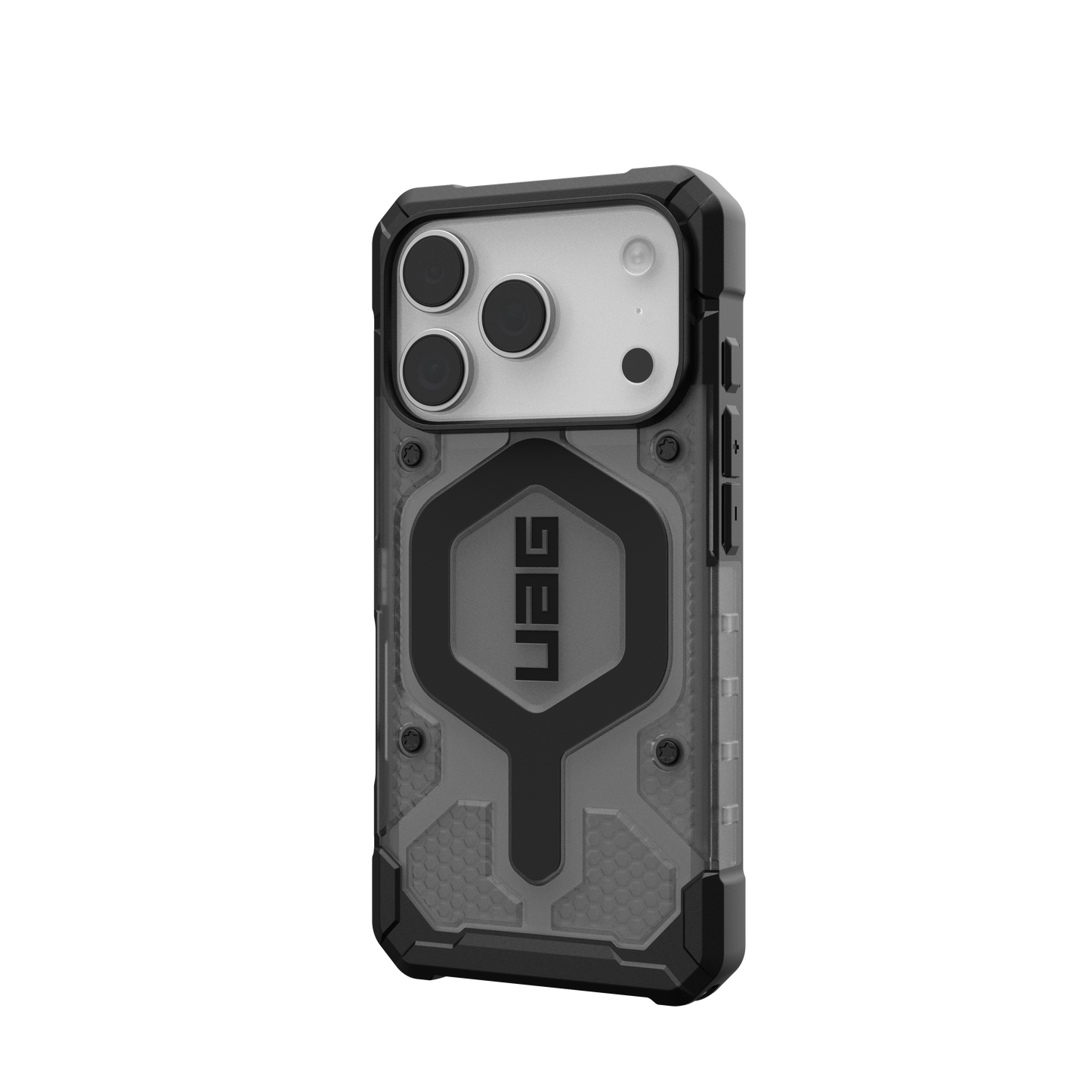 UAG iPhone 17 Pro Pathfinder Clear MagSafe - Ash/Black