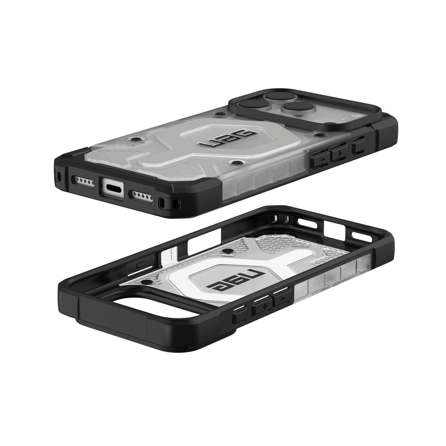 UAG iPhone 17 Pro Pathfinder Clear MagSafe - Ice/Silver