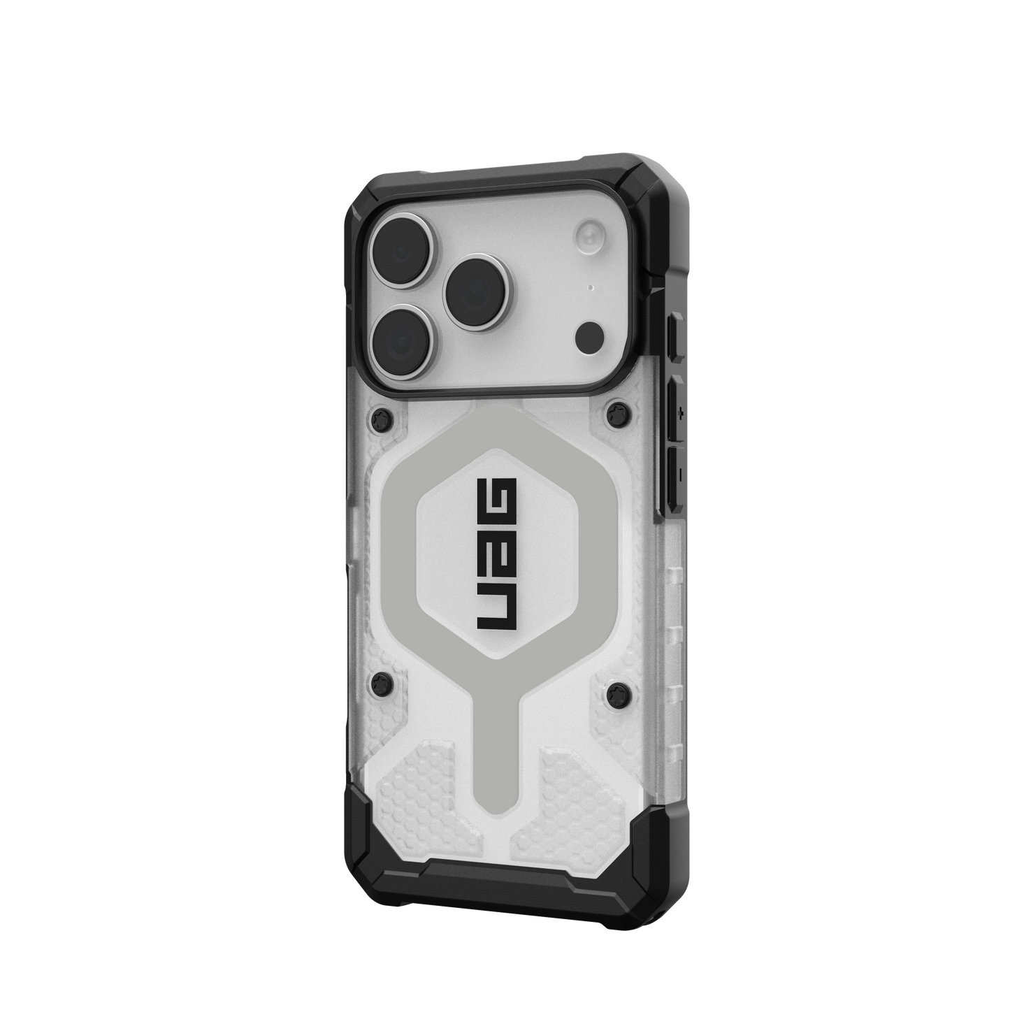 UAG iPhone 17 Pro Pathfinder Clear MagSafe - Ice/Silver