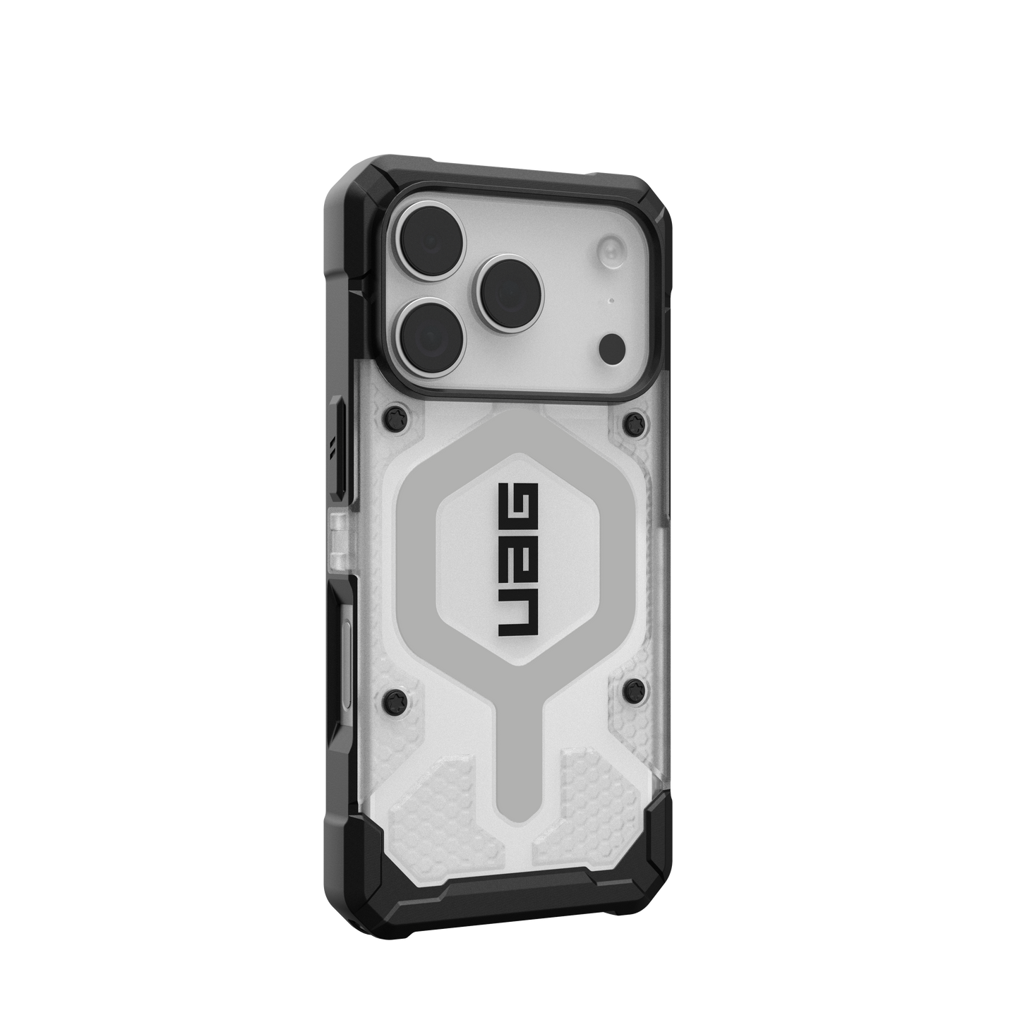 UAG iPhone 17 Pro Pathfinder Clear MagSafe - Ice/Silver