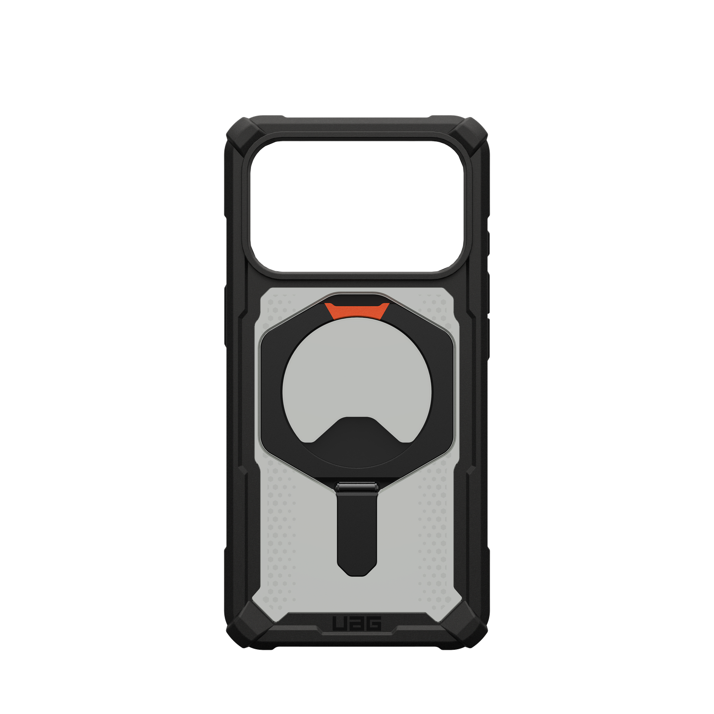 UAG Plasma XTE Magsafe Case for iPhone 17 Pro (Black/Pop Orange)