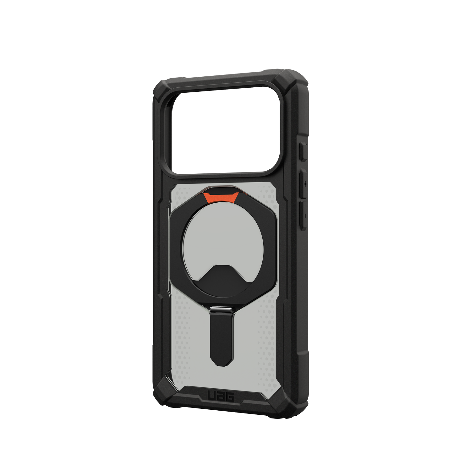 UAG Plasma XTE Magsafe Case for iPhone 17 Pro (Black/Pop Orange)