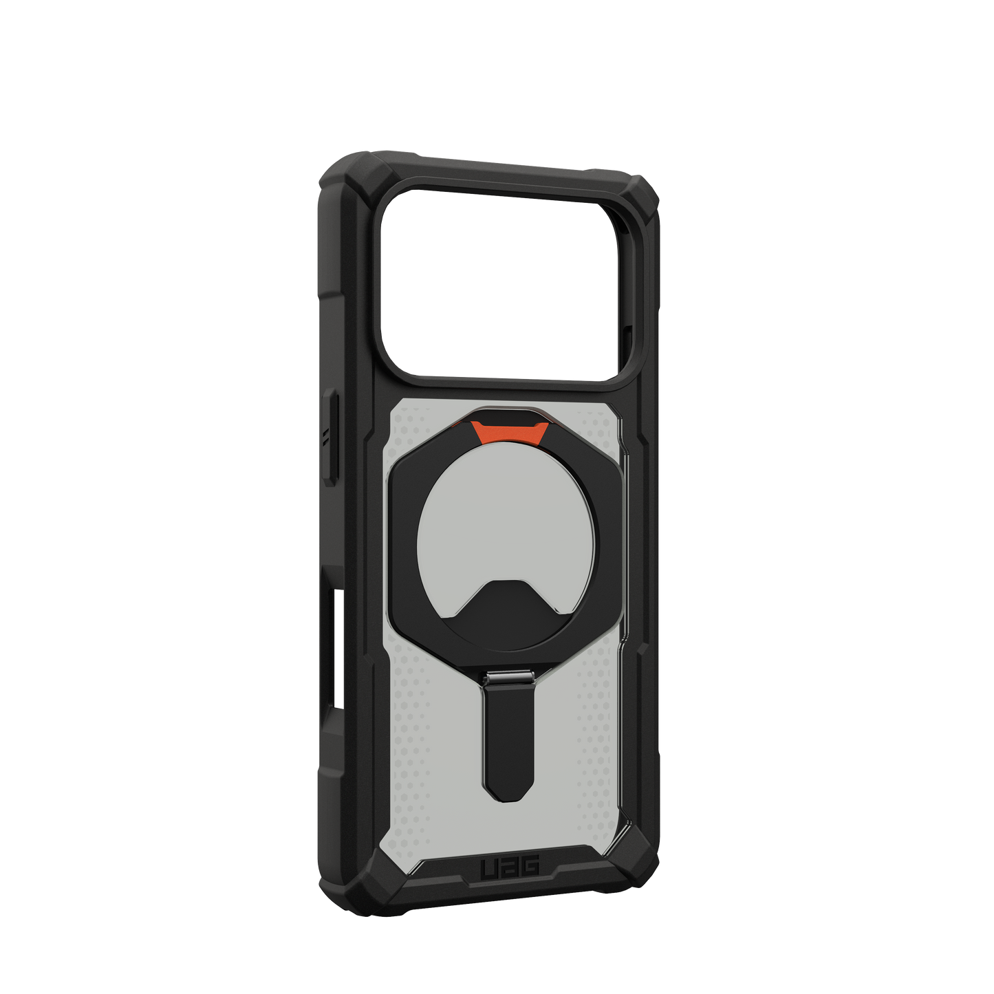 UAG Plasma XTE Magsafe Case for iPhone 17 Pro (Black/Pop Orange)