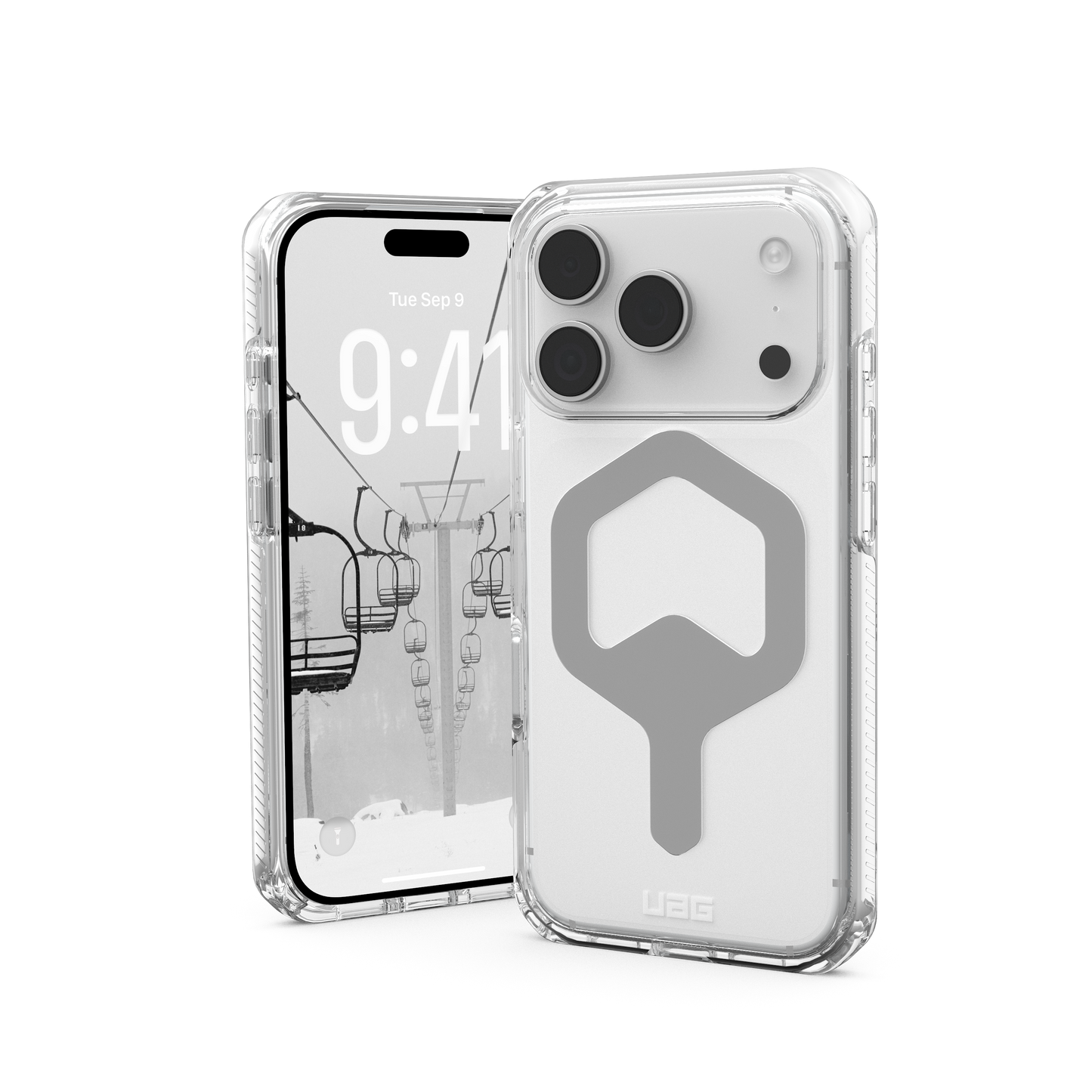 UAG iPhone 17 Pro Plyo MagSafe - Ice/Silver