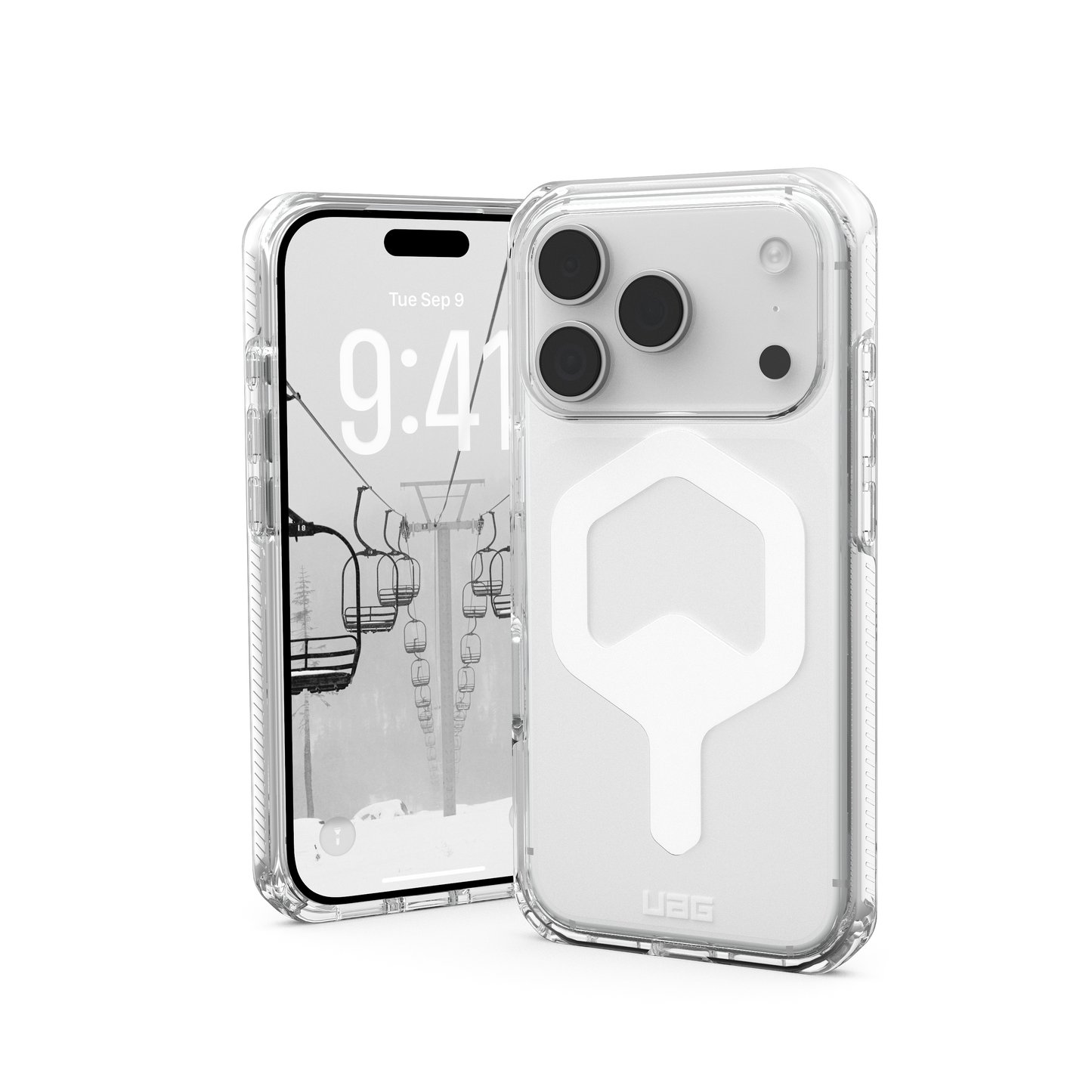 UAG iPhone 17 Pro Plyo MagSafe - Ice/White