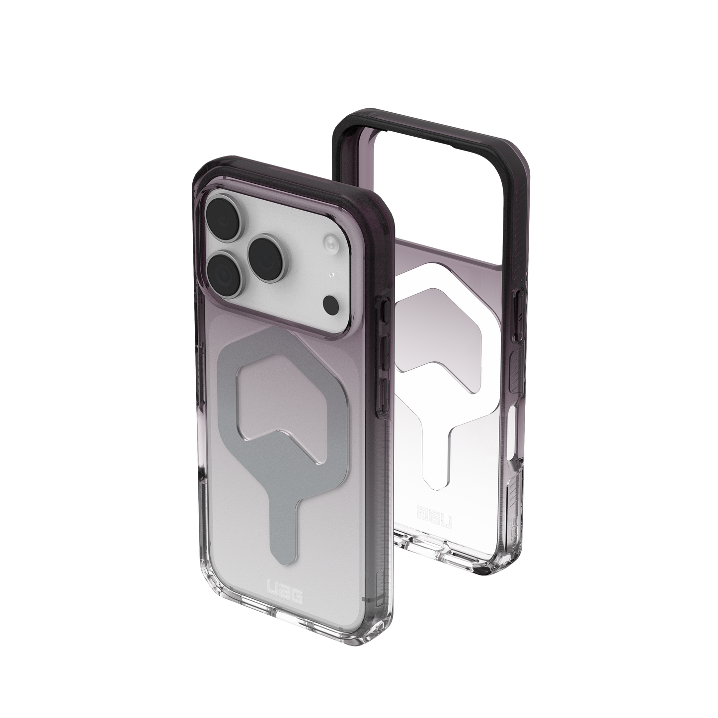 UAG iPhone 17 Pro Plyo MagSafe - Black/Clear Ombre