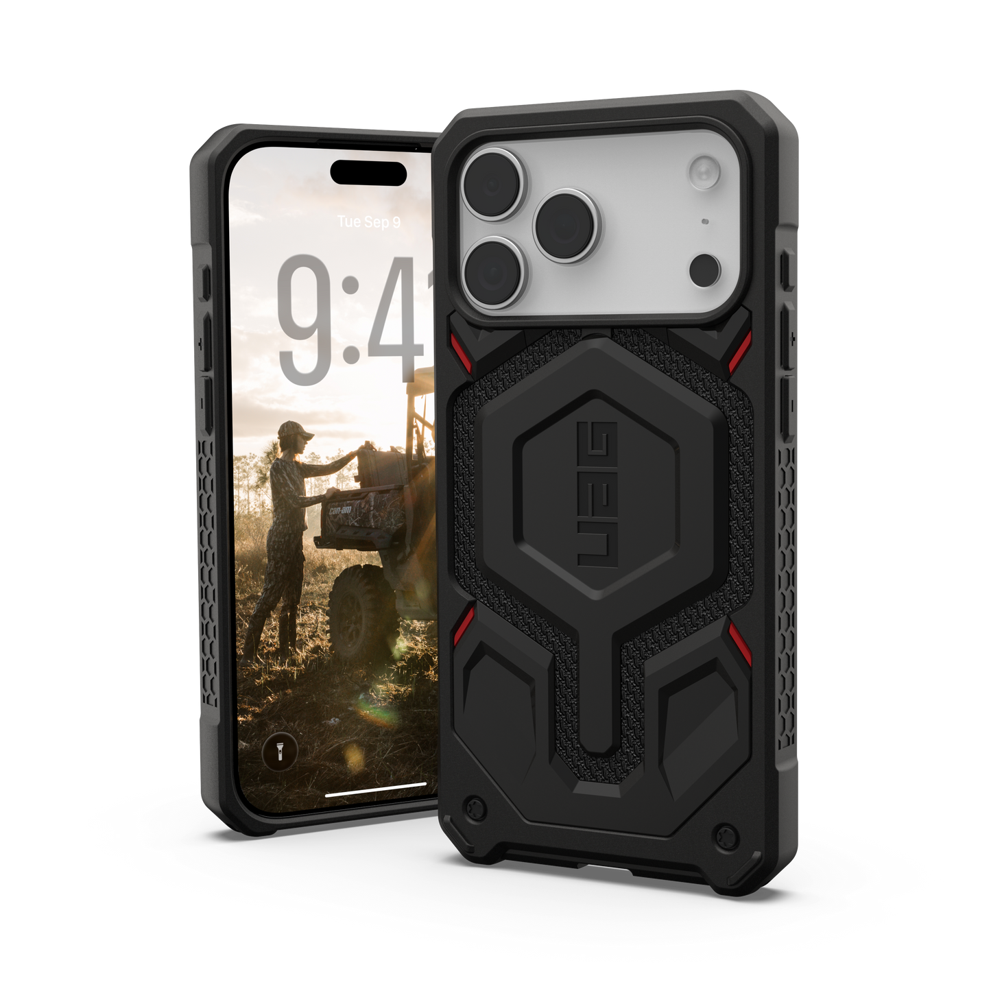 UAG iPhone 17 Pro Max Monarch Pro - Kevlar Black