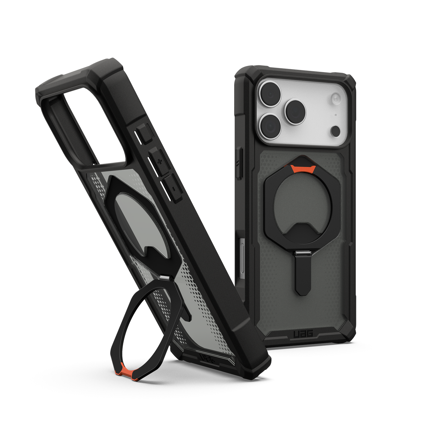 UAG iPhone 17 Pro Max Plasma XTE MagSafe - Black/Pop Orange
