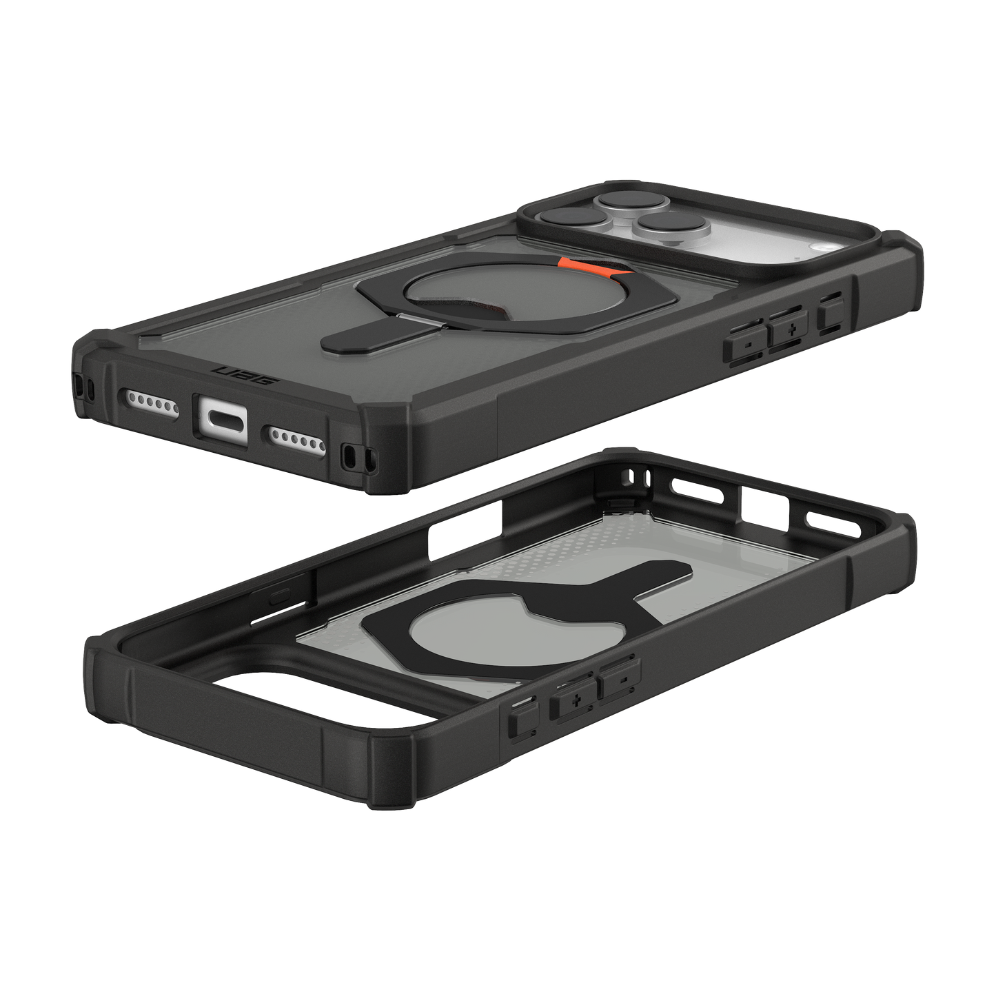 UAG iPhone 17 Pro Max Plasma XTE MagSafe - Black/Pop Orange