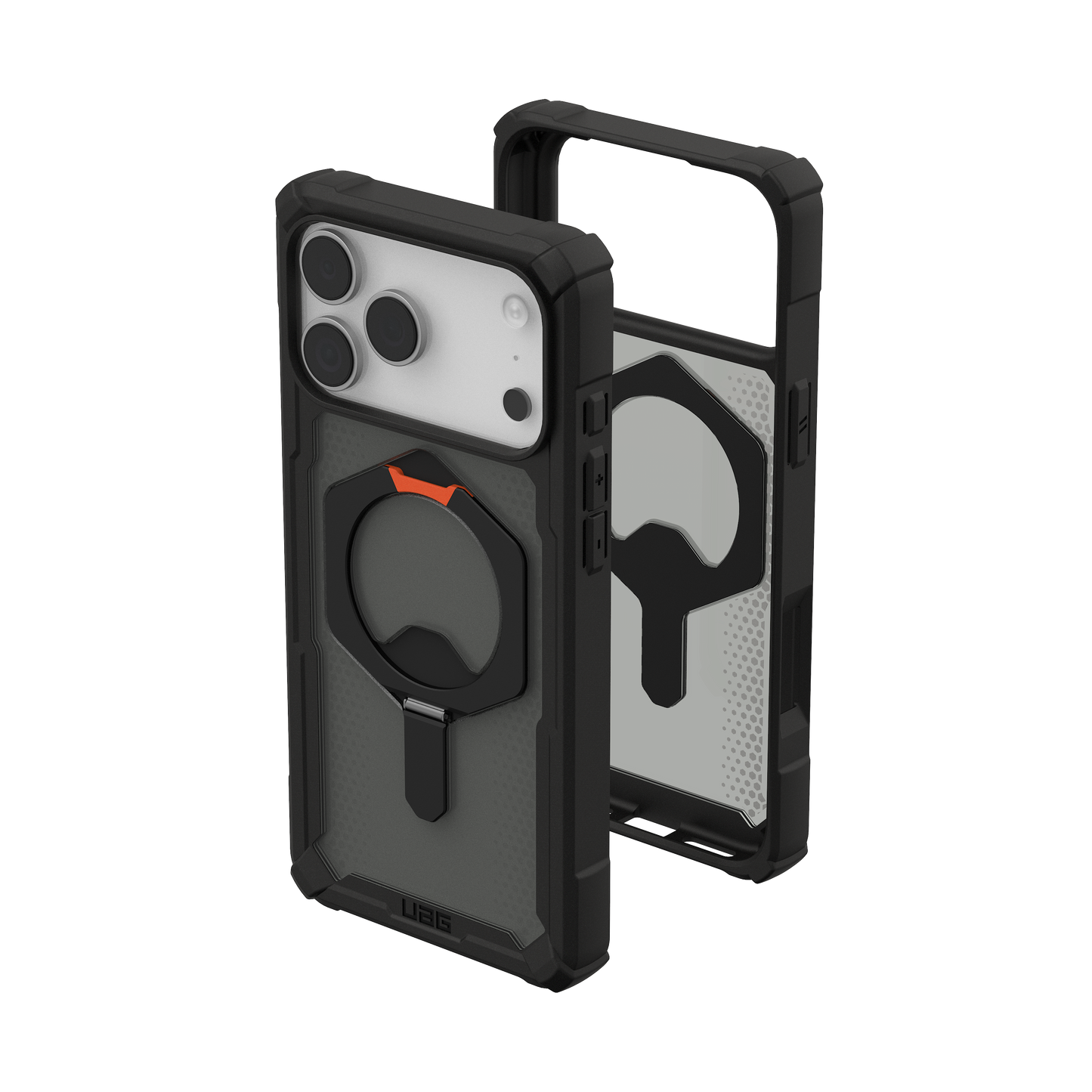 UAG iPhone 17 Pro Max Plasma XTE MagSafe - Black/Pop Orange