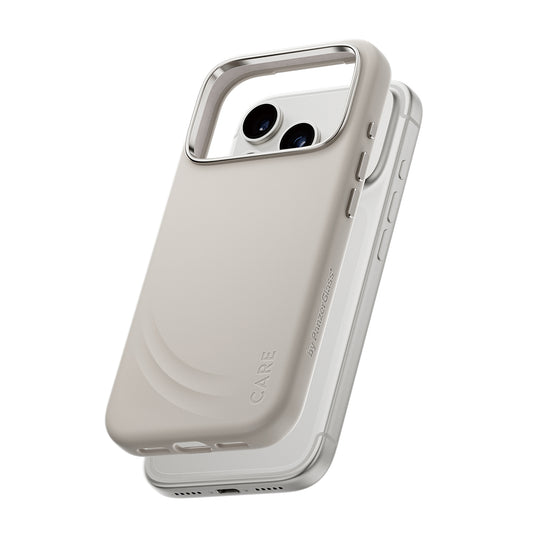 CARE by PanzerGlass® Feature FLOW Case Vanilla with MagSafe iPhone 17 Pro