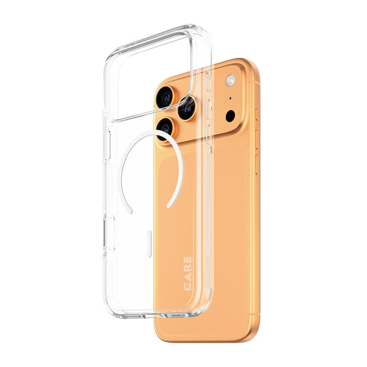 CARE by PanzerGlass® Flagship Case Transparent Urban Explorer with White MagSafe iPhone 17 Pro Max