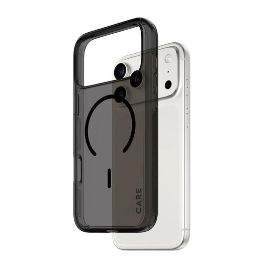CARE by PanzerGlass® Flagship Case Urban Explorer Smokey with Black MagSafe iPhone 17 Pro Max