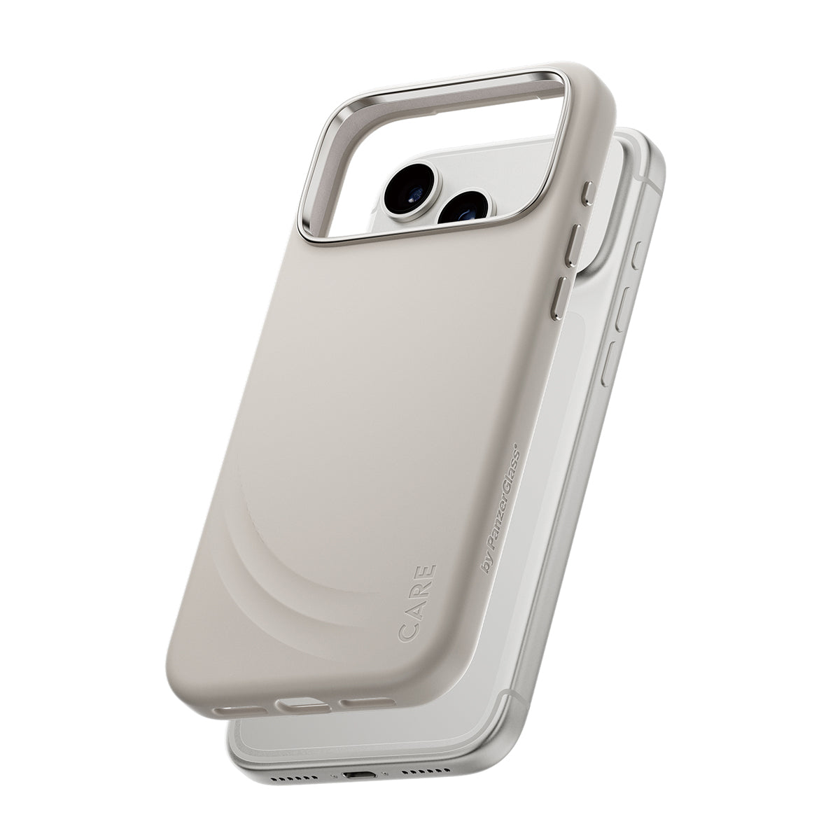CARE by PanzerGlass® Feature FLOW Case Vanilla with MagSafe iPhone 17 Pro Max