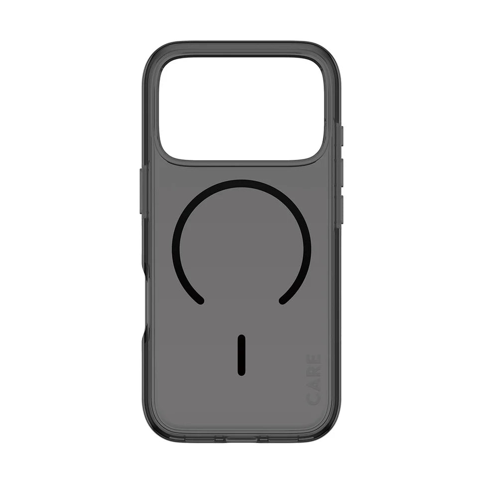 CARE by PanzerGlass® Flagship Case Urban Explorer Smokey with Black MagSafe iPhone 17 Pro