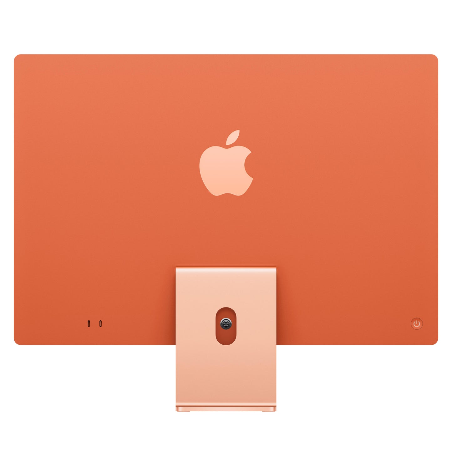 24-inch iMac with Retina 4.5K display: Apple M4 chip with 8-core CPU and 8‑core GPU, 256GB SSD - Orange