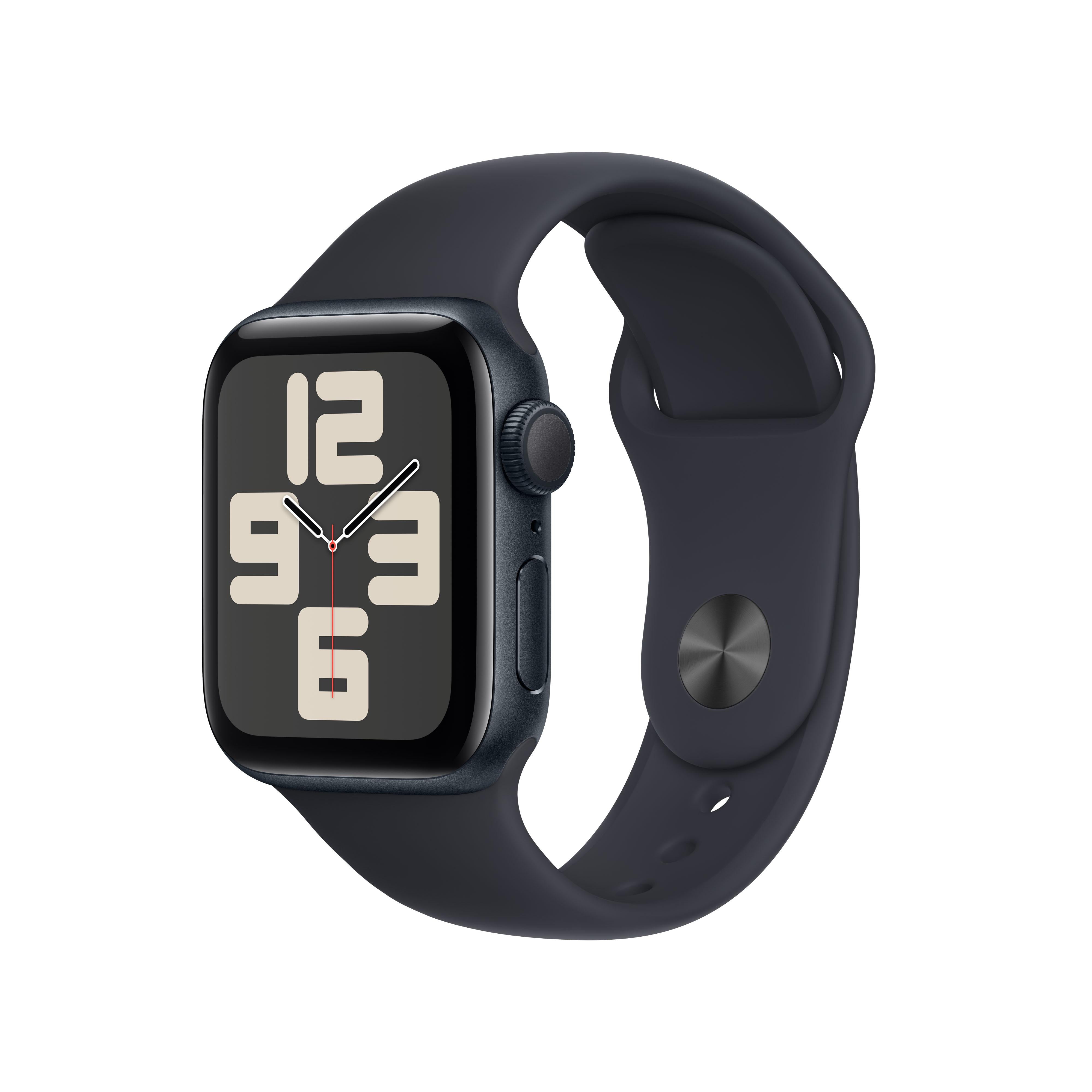 Apple Watch SE GPS 40mm Midnight Aluminium Case with Midnight