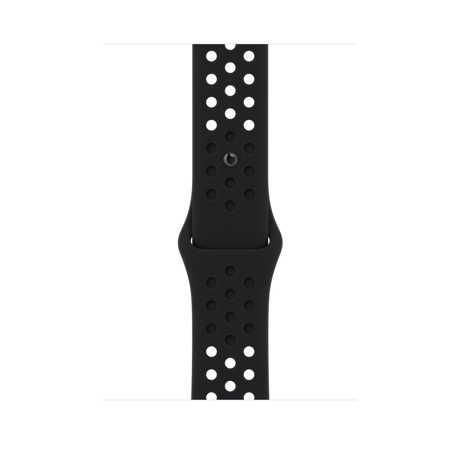 45mm Black/Black Nike Sport Band