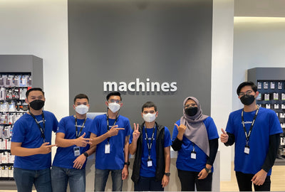 Say hello to machines Mesra Mall, Terengganu.