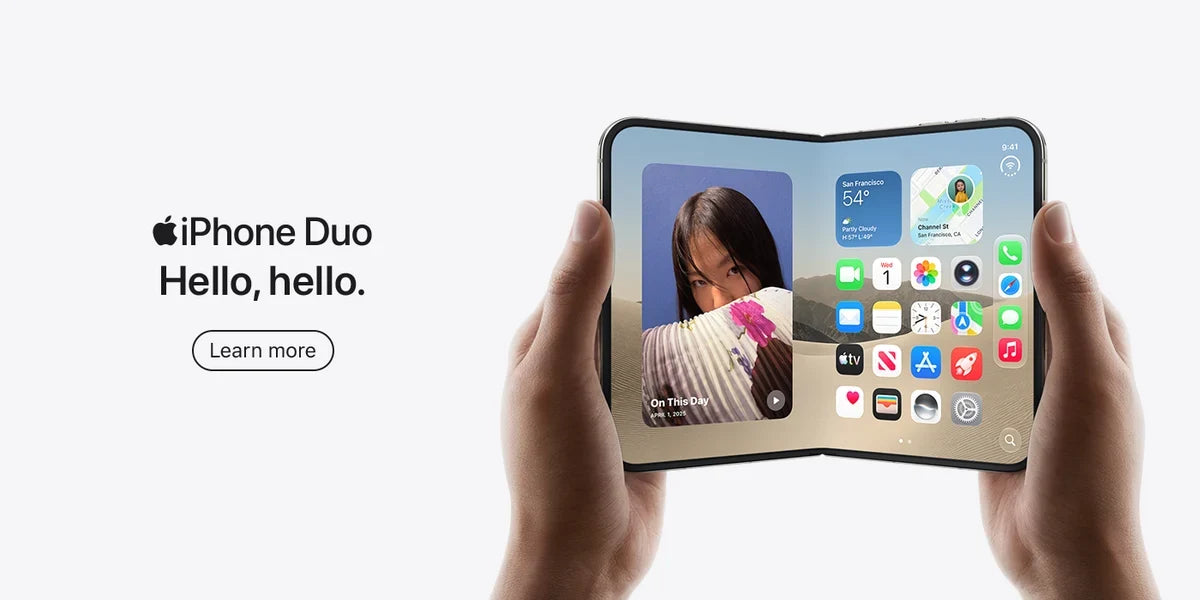 iPhone Duo — Apple's First Foldable iPhone From RM9,499 | Machines