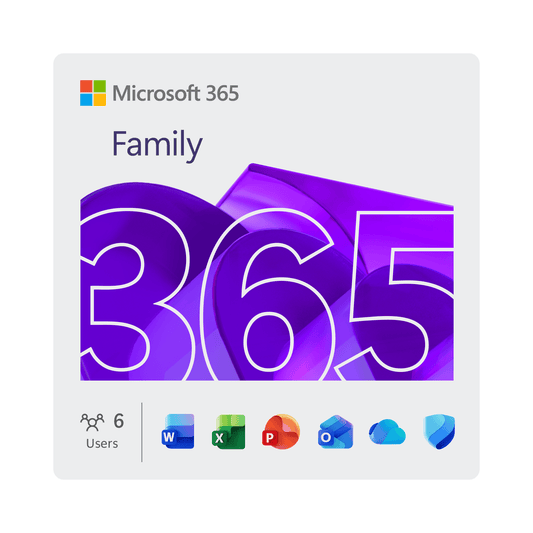 Microsoft 365 Family ESD (1 Year Subscription)