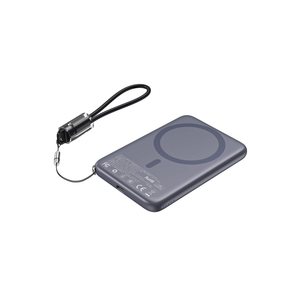 Choetech PD20W Ultra Slim 5000mAh Magleap Wireless Powerbank (CCC) - Grey