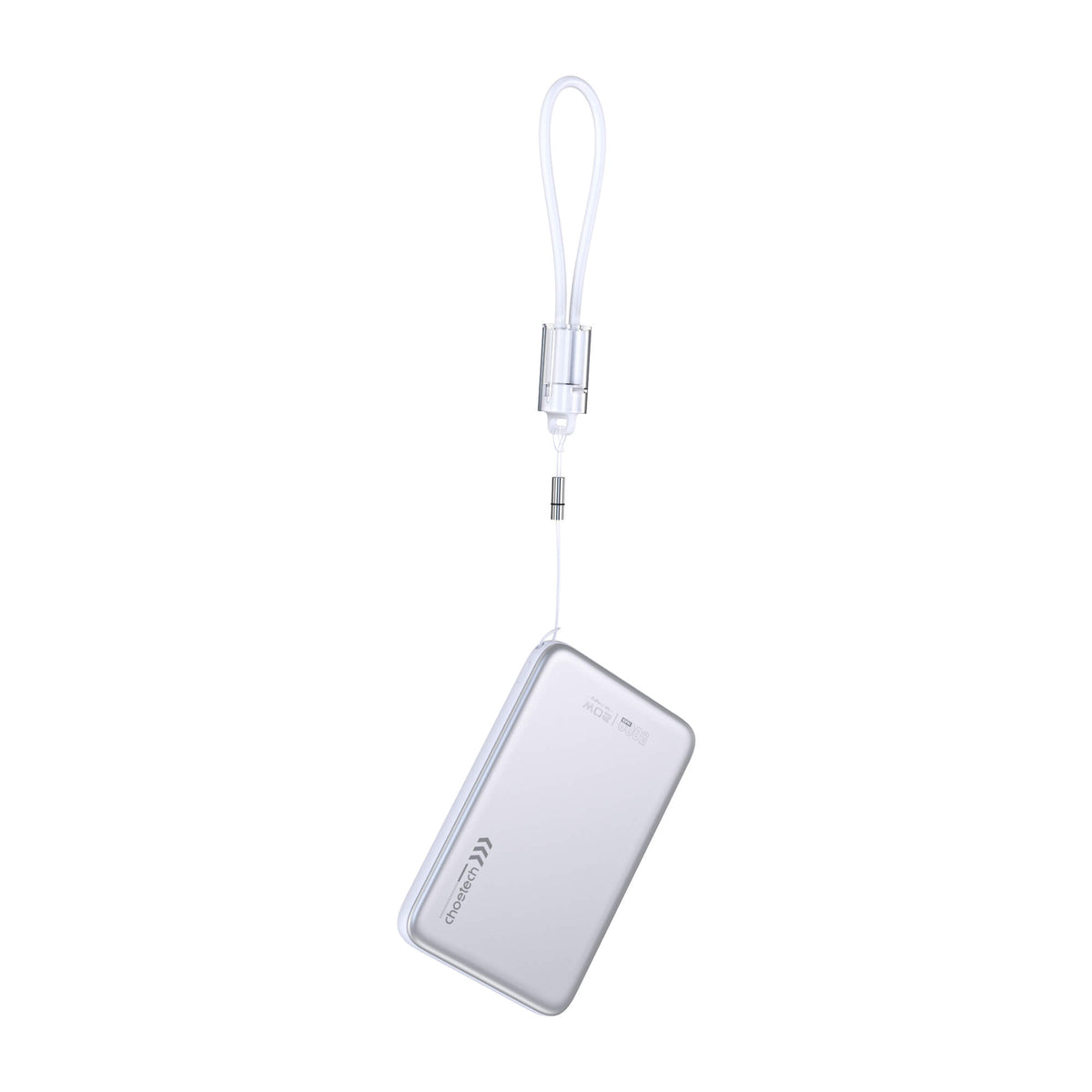 Choetech PD20W Ultra Slim 5000mAh Magleap Wireless Powerbank (CCC) - Silver
