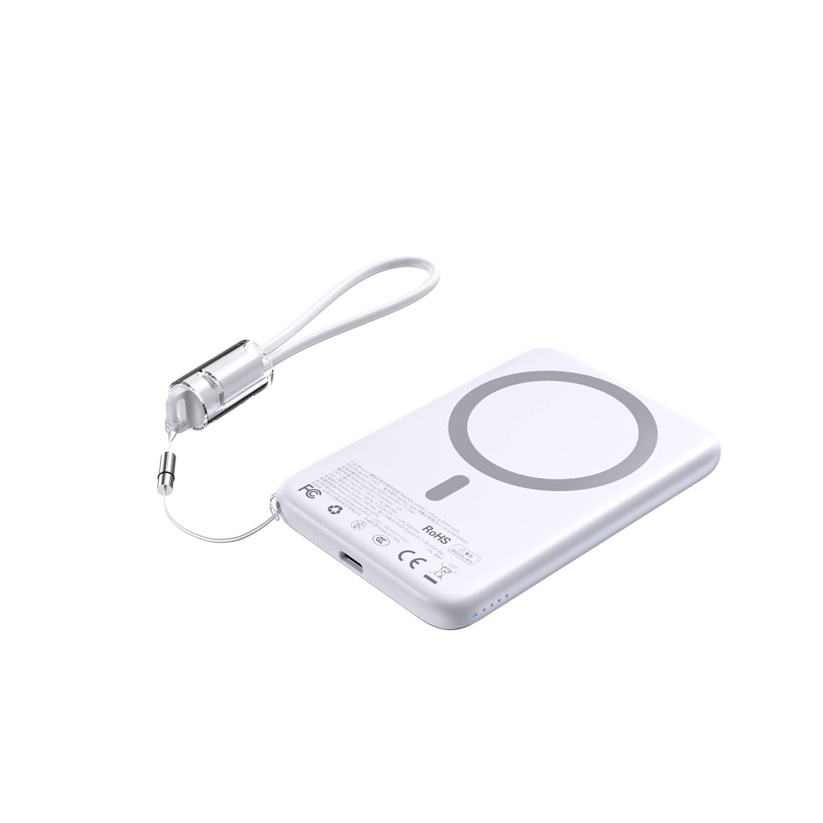 Choetech PD20W Ultra Slim 5000mAh Magleap Wireless Powerbank (CCC) - Silver