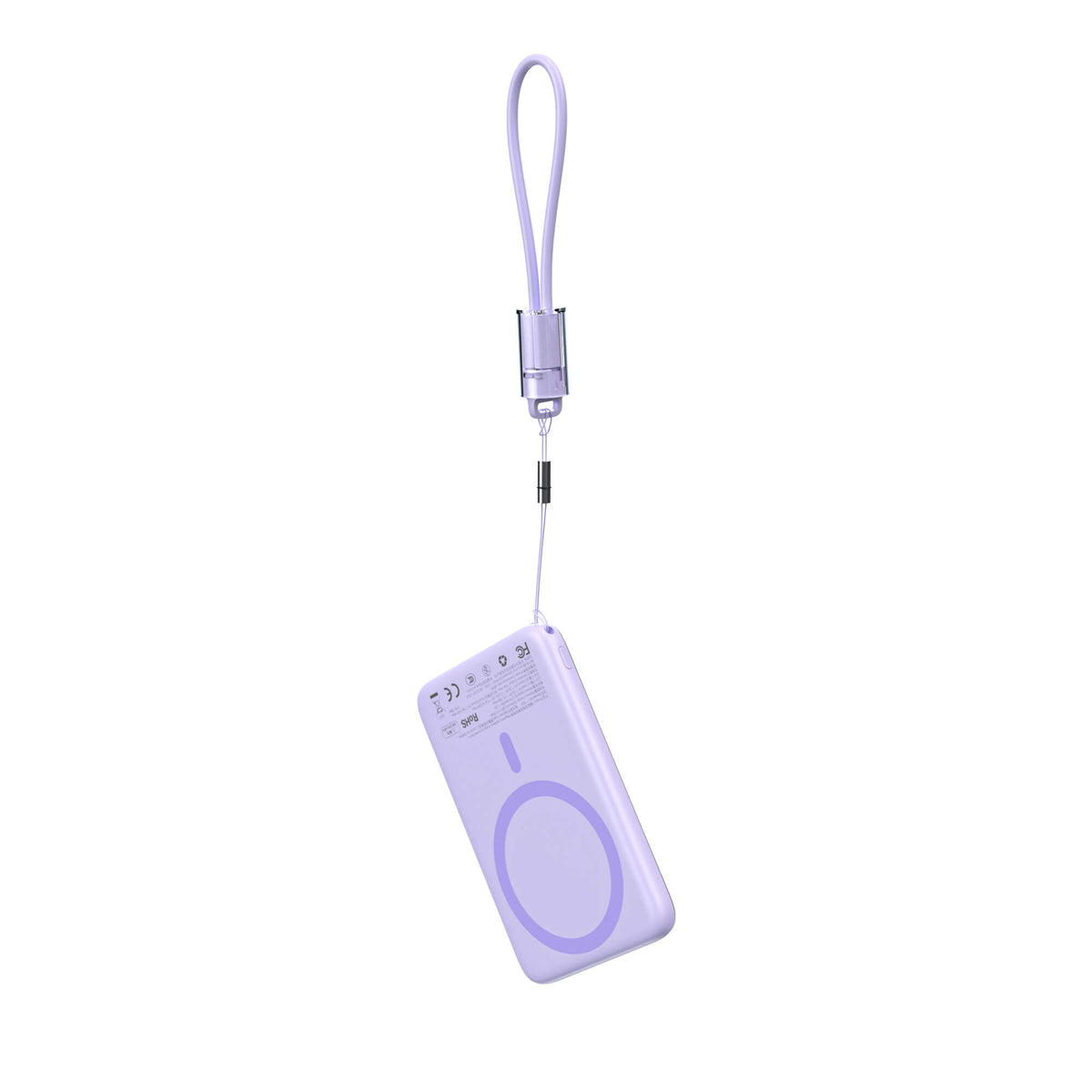Choetech PD20W Ultra Slim 5000mAh Magleap Wireless Powerbank (CCC) - Purple