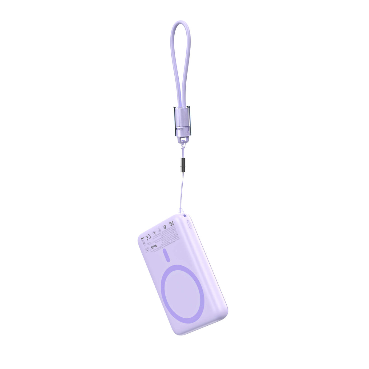 Choetech PD22.5W 10000mAh Magleap Wireless Powerbank (CCC) - Purple