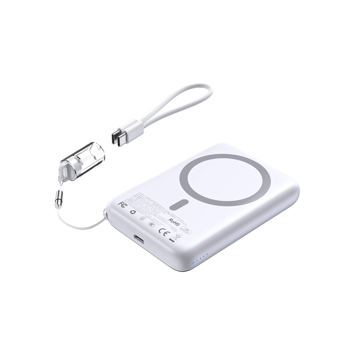 Choetech PD22.5W 10000mAh Magleap Wireless Powerbank (CCC) - Silver
