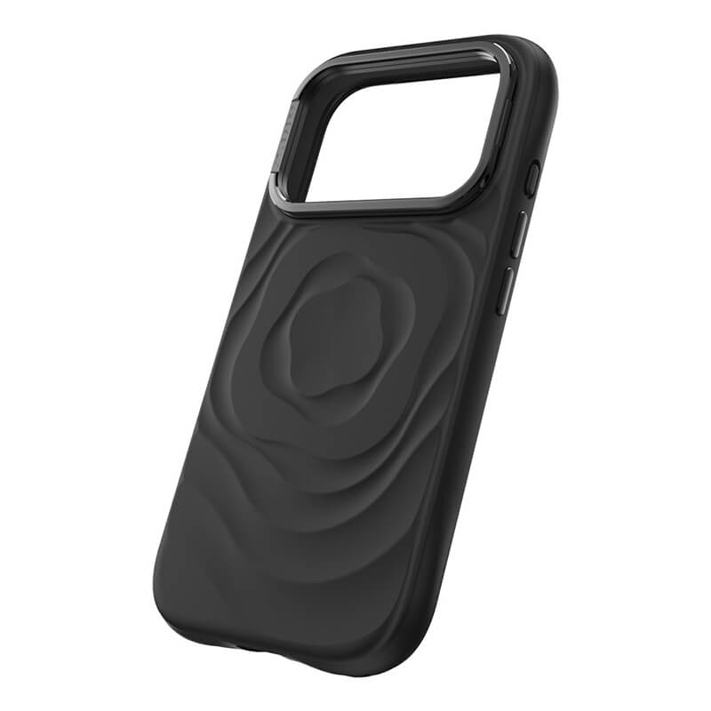 JTLegend iPhone 18 Pro Max Bloom Mag Case with Lens Stand - Rose Noir