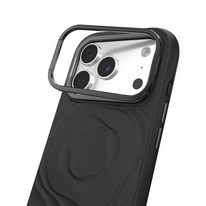 JTLegend iPhone 18 Pro Max Bloom Mag Case with Lens Stand - Rose Noir