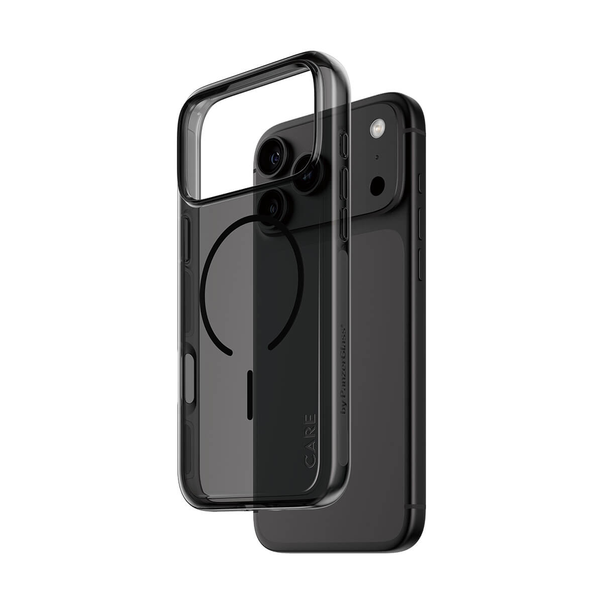 CARE by PanzerGlass® Flagship Case Urban Explorer Smokey with Black MagSafe iPhone 2026 Pro Max
