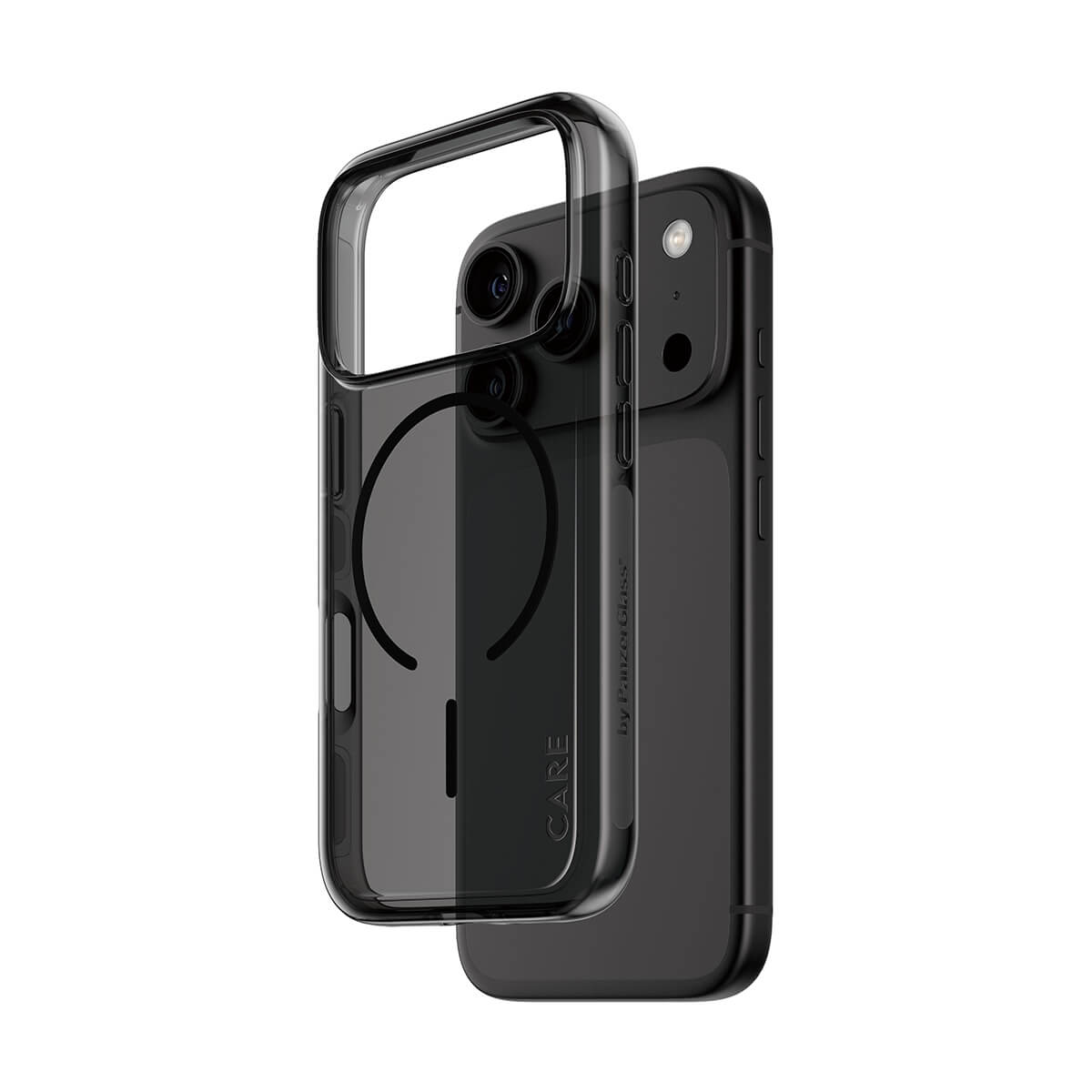 CARE by PanzerGlass® Flagship Case Urban Explorer Smokey with Black MagSafe iPhone 2026 Pro