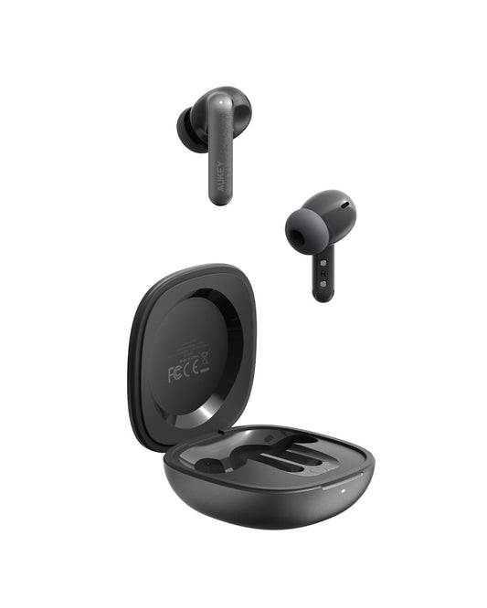 Aukey EP-B2 True Wireless Earbuds With Adaptive Hybrid ANC BT5.4 (Grey)