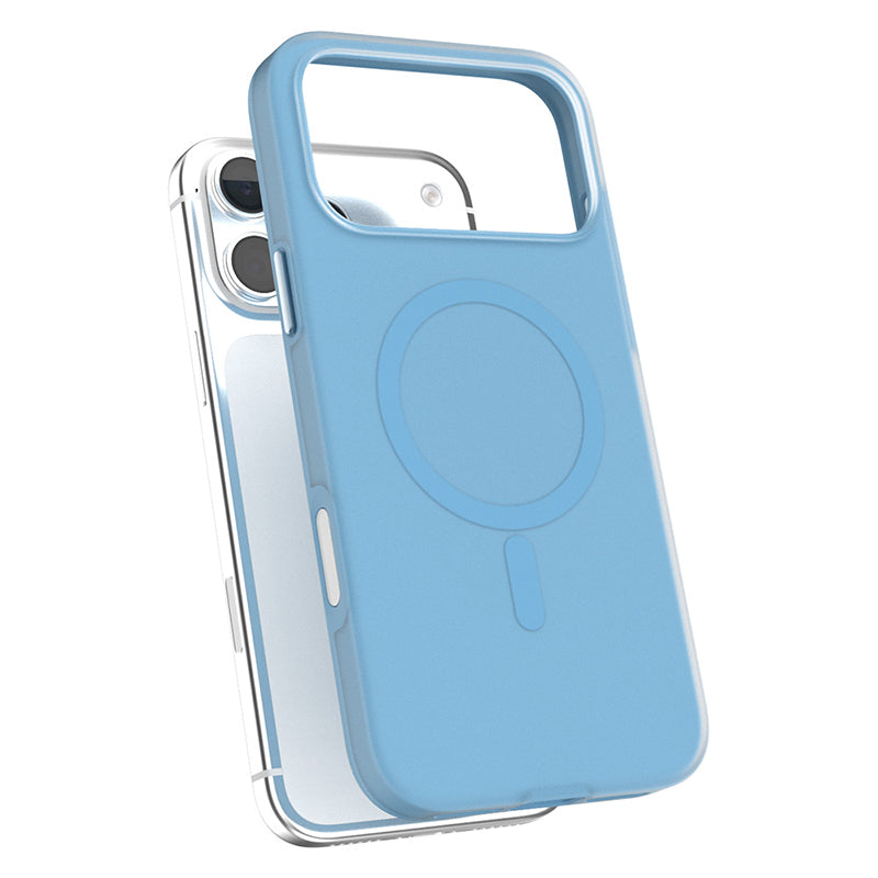 JTLegend iPhone 18 Pro Max Frost Jelly Mag Case - Light Blue
