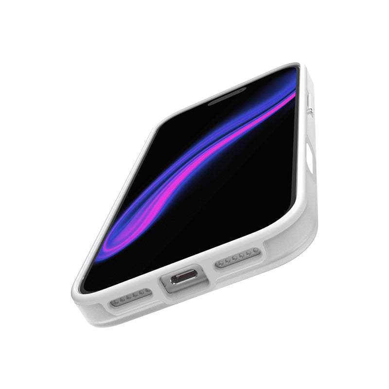 JTLegend iPhone 18 Pro Max Frost Jelly Mag Case - Polar White