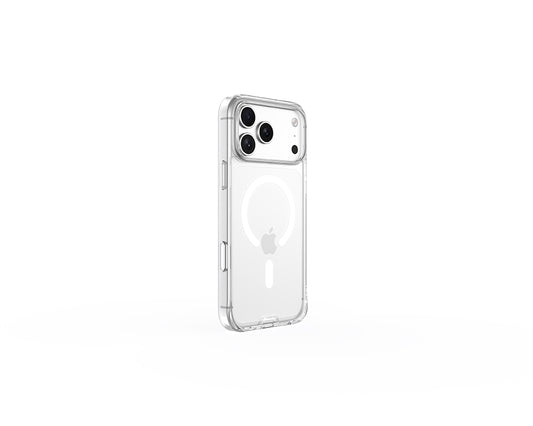 Hoda Crystal Pro Case with Military Standard MagSafe Compatible for iPhone 18 Pro Max (Clear)
