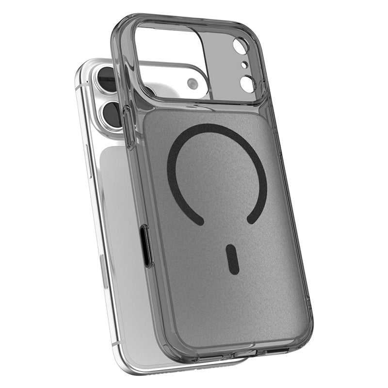 JTLegend iPhone 18 Pro Hybrid Cushion Mag Case - Matte Black