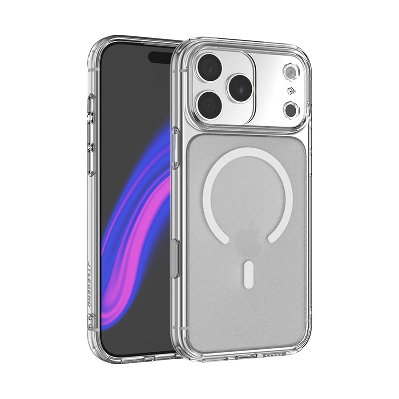 JTLegend iPhone 18 Pro Hybrid Cushion Mag Case - Matte Clear