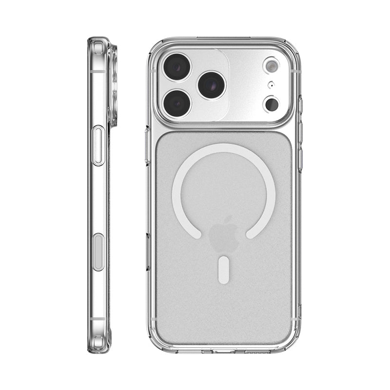 JTLegend iPhone 18 Pro Hybrid Cushion Mag Case - Matte Clear